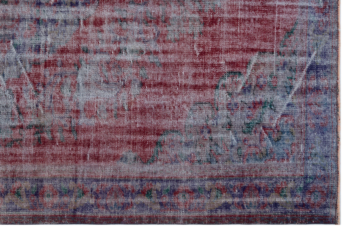 Naturel Over Dyed Vintage Rug 6&#39;5&#39;&#39; x 9&#39;5&#39;&#39; ft 195 x 288 cm