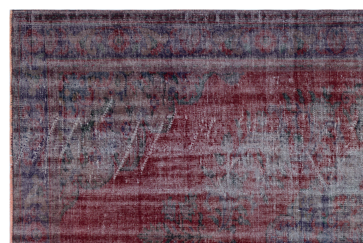 Naturel Over Dyed Vintage Rug 6&#39;5&#39;&#39; x 9&#39;5&#39;&#39; ft 195 x 288 cm