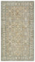 Beige Over Dyed Vintage Rug 5'3'' x 9'5'' ft 159 x 288 cm