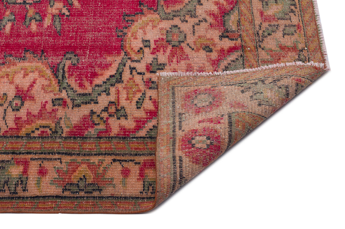 Naturel Over Dyed Vintage Rug 5&#39;7&#39;&#39; x 8&#39;11&#39;&#39; ft 171 x 271 cm