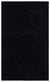 Black Over Dyed Vintage Rug 4'9'' x 7'10'' ft 145 x 240 cm