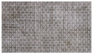 Gray Over Dyed Vintage Rug 4'11'' x 8'6'' ft 149 x 258 cm