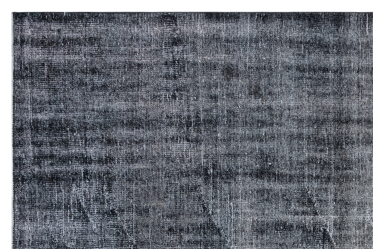 Gray Over Dyed Vintage Rug 5&#39;9&#39;&#39; x 8&#39;8&#39;&#39; ft 175 x 265 cm