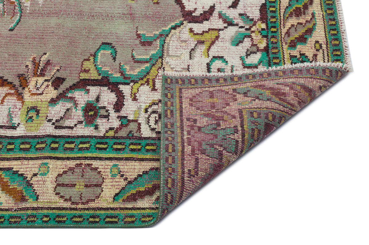 Naturel Over Dyed Vintage Rug 5&#39;2&#39;&#39; x 8&#39;11&#39;&#39; ft 158 x 271 cm