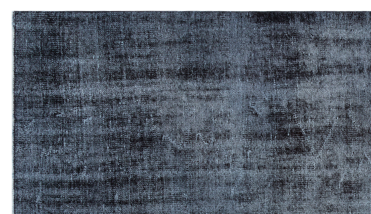 Gray Over Dyed Vintage Rug 5&#39;1&#39;&#39; x 9&#39;3&#39;&#39; ft 155 x 281 cm