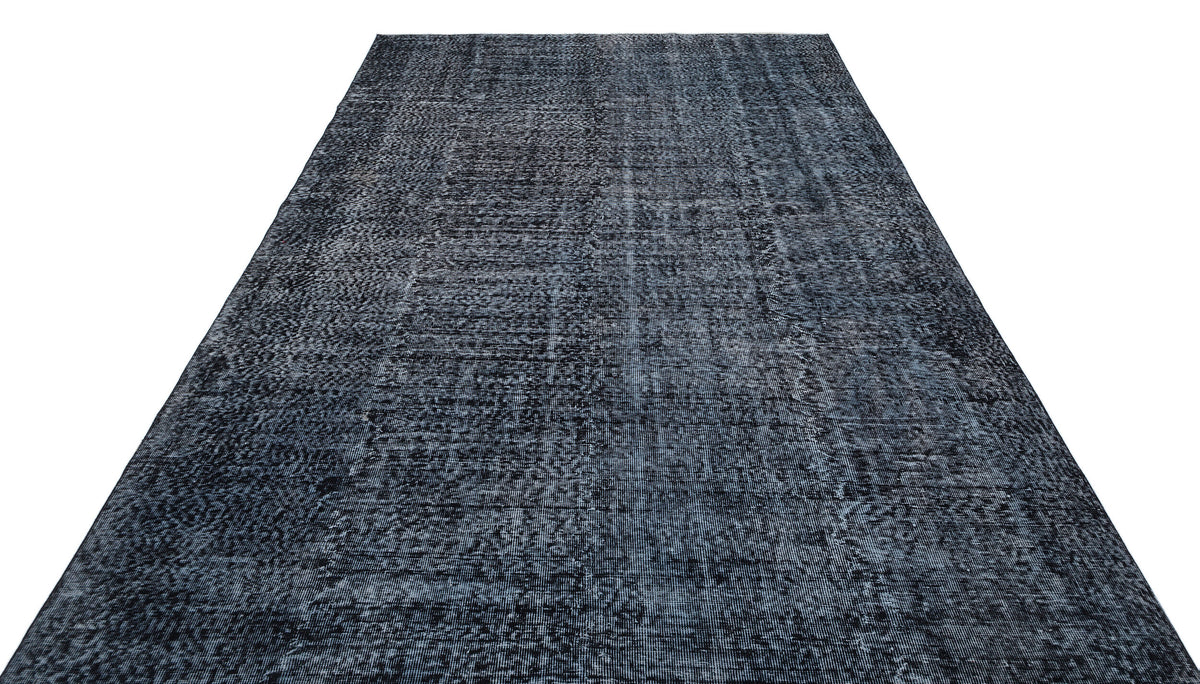 Gray Over Dyed Vintage Rug 7&#39;0&#39;&#39; x 10&#39;2&#39;&#39; ft 214 x 310 cm