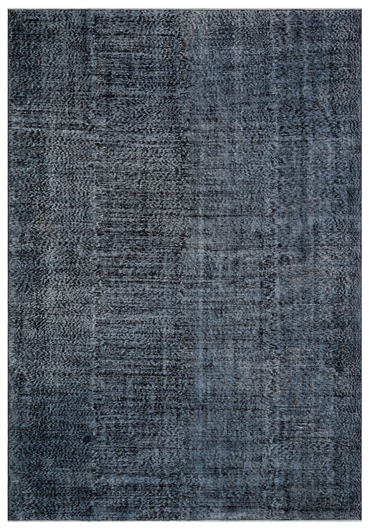 Gray Over Dyed Vintage Rug 7&#39;0&#39;&#39; x 10&#39;2&#39;&#39; ft 214 x 310 cm