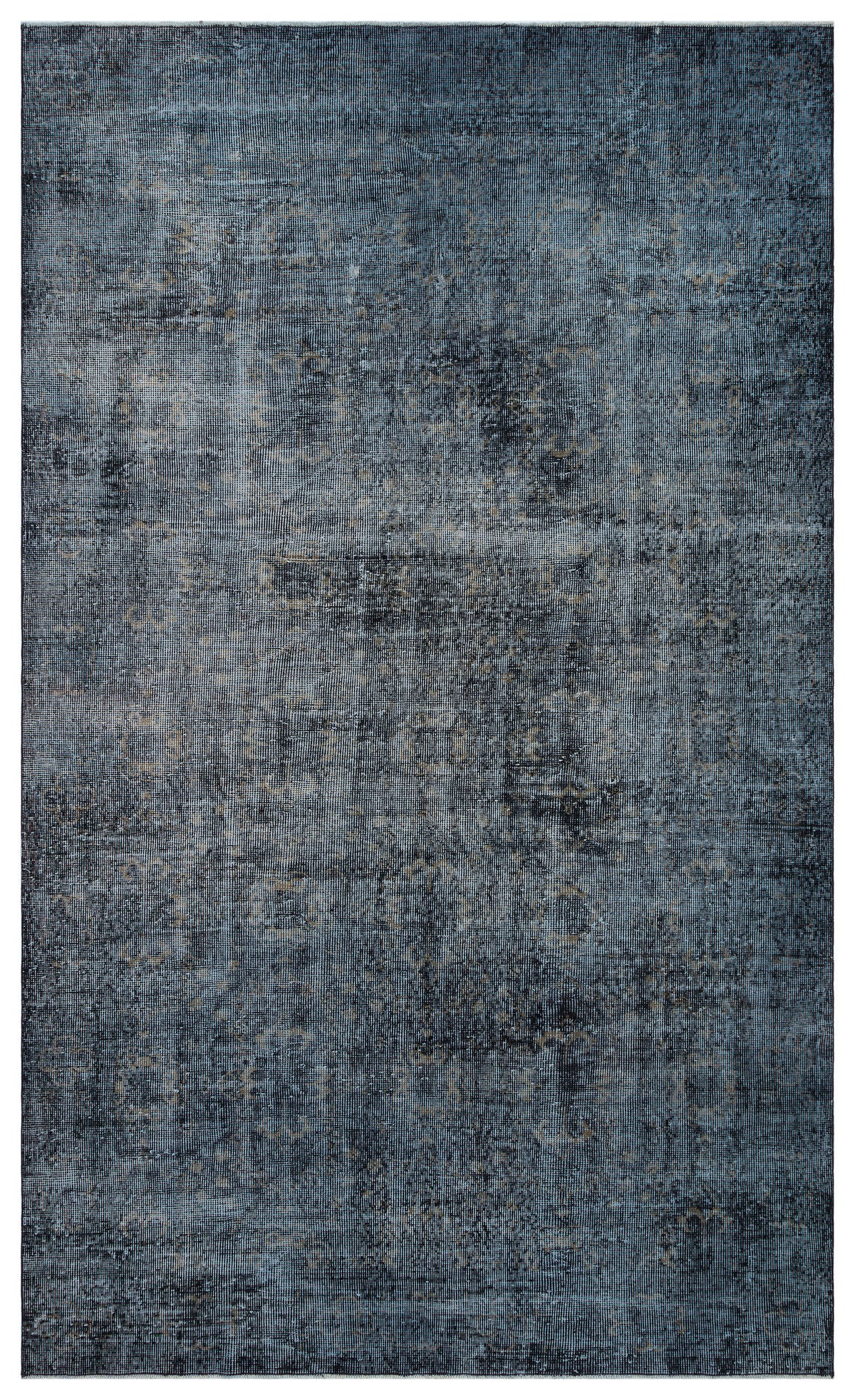 Gray Over Dyed Rug | Plain Rug | Turkish Rug | Hand Weaving Rug  | Bedroom Rug | Wool Rug | Vintage Rug | Tumbled Rug  | Naturel Rug | Boho Rug I 5&#39;11&#39;&#39; x 9&#39;9&#39;&#39; ft 180 x 297 cm