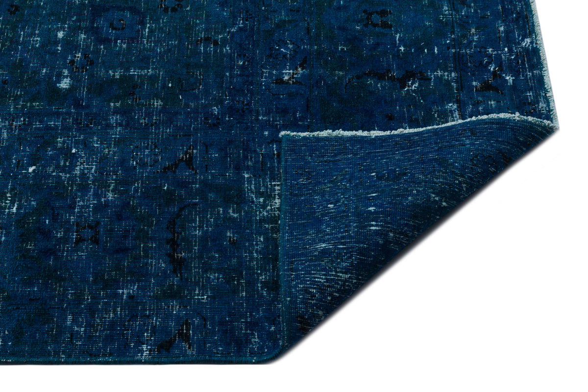 Turquoise  Over Dyed Vintage XLarge Rug 9&#39;7&#39;&#39; x 12&#39;7&#39;&#39; ft 293 x 383 cm
