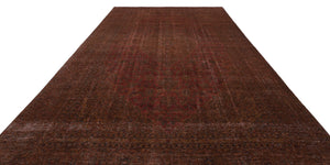 Naturel Over Dyed Vintage XLarge Rug 8'11'' x 14'1'' ft 273 x 428 cm