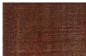 Naturel Over Dyed Vintage XLarge Rug 8'11'' x 14'1'' ft 273 x 428 cm