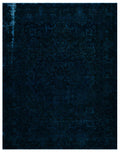 Turquoise  Over Dyed Vintage XLarge Rug 9'4'' x 12'0'' ft 285 x 367 cm
