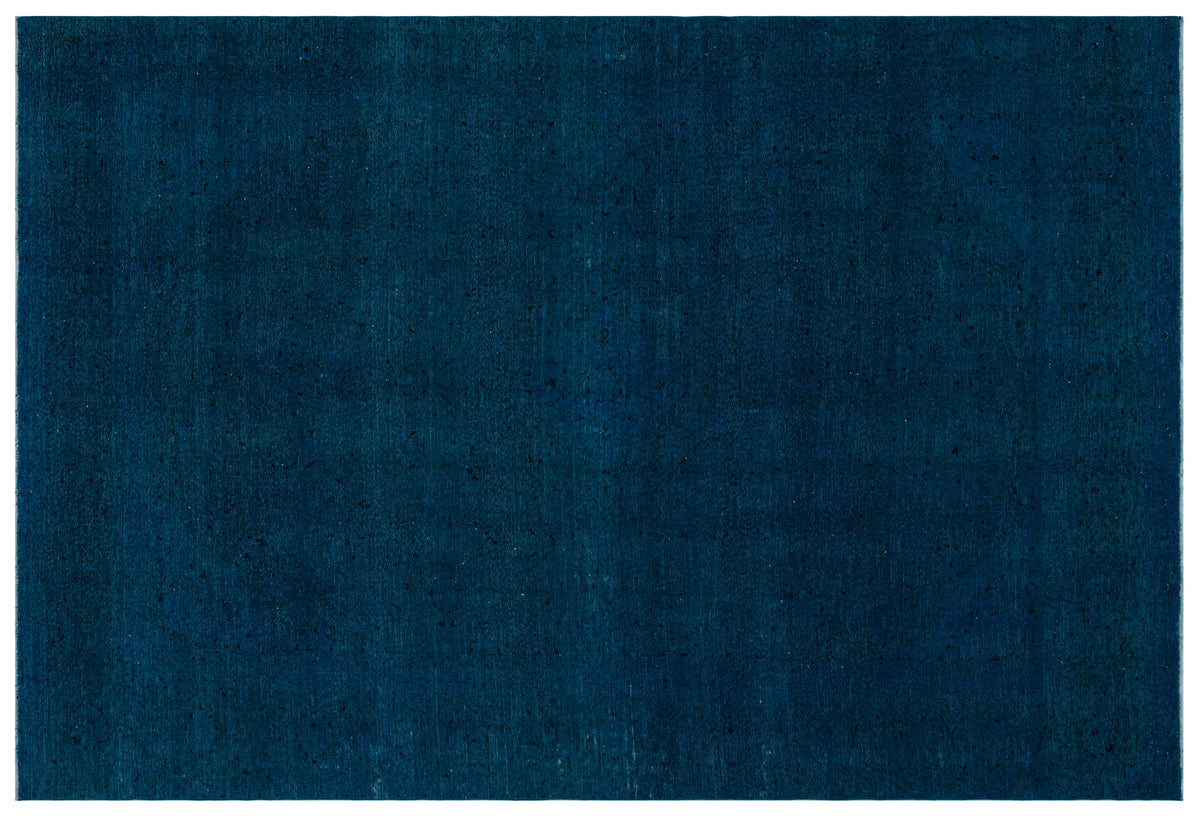 Turquoise  Over Dyed Vintage XLarge Rug 8&#39;7&#39;&#39; x 12&#39;12&#39;&#39; ft 262 x 395 cm