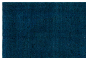 Turquoise  Over Dyed Vintage XLarge Rug 8'7'' x 12'12'' ft 262 x 395 cm