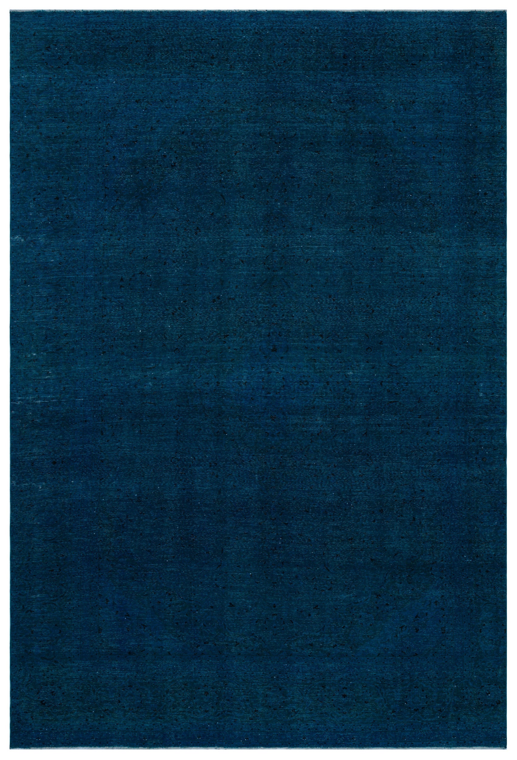 Turquoise  Over Dyed Vintage XLarge Rug 8'7'' x 12'12'' ft 262 x 395 cm