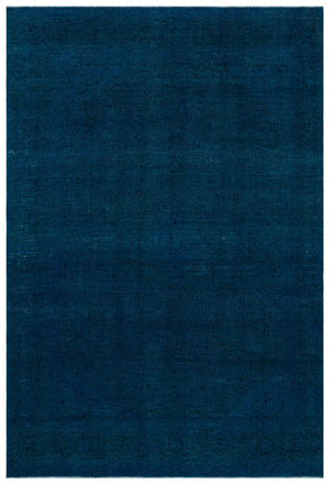 Turquoise  Over Dyed Vintage XLarge Rug 8'7'' x 12'12'' ft 262 x 395 cm