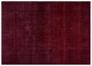 Red Over Dyed Vintage XLarge Rug 9'3'' x 13'0'' ft 281 x 397 cm