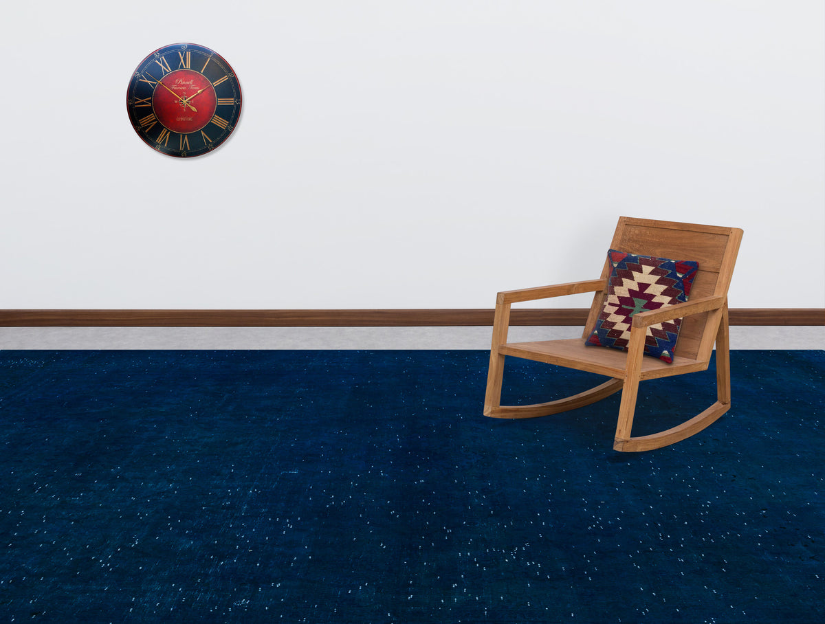 Turquoise  Over Dyed Vintage XLarge Rug 9&#39;3&#39;&#39; x 13&#39;1&#39;&#39; ft 283 x 399 cm