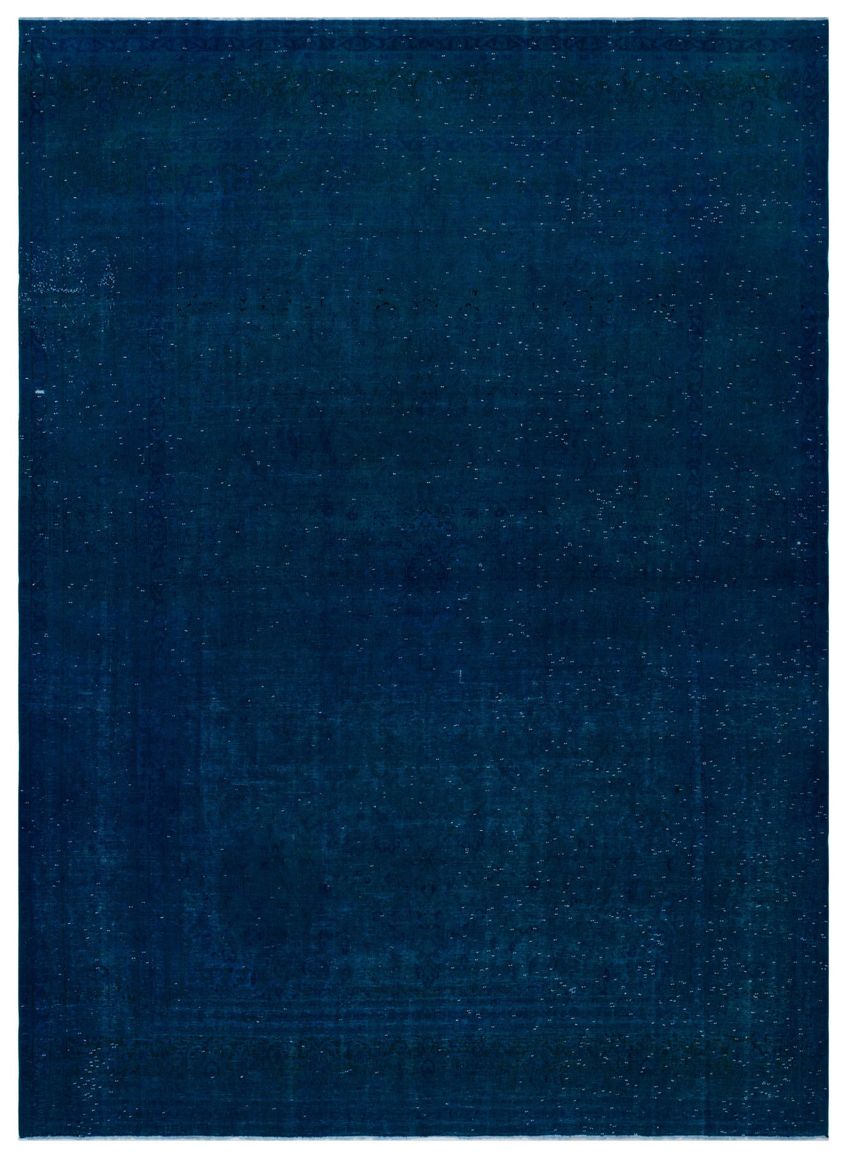 Turquoise  Over Dyed Vintage XLarge Rug 9&#39;3&#39;&#39; x 13&#39;1&#39;&#39; ft 283 x 399 cm