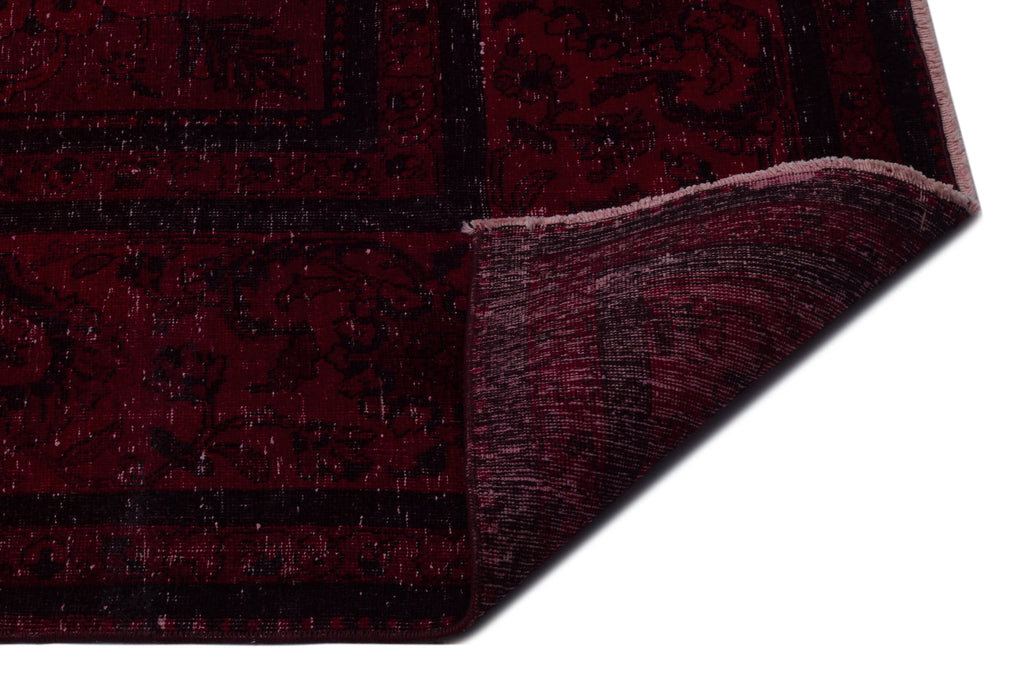 Red Over Dyed Vintage XLarge Rug 10'7'' x 14'4'' ft 323 x 436 cm