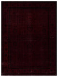 Red Over Dyed Vintage XLarge Rug 10'7'' x 14'4'' ft 323 x 436 cm
