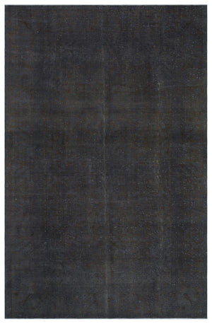 Gray Over Dyed Vintage XLarge Rug 9'5'' x 14'8'' ft 288 x 448 cm