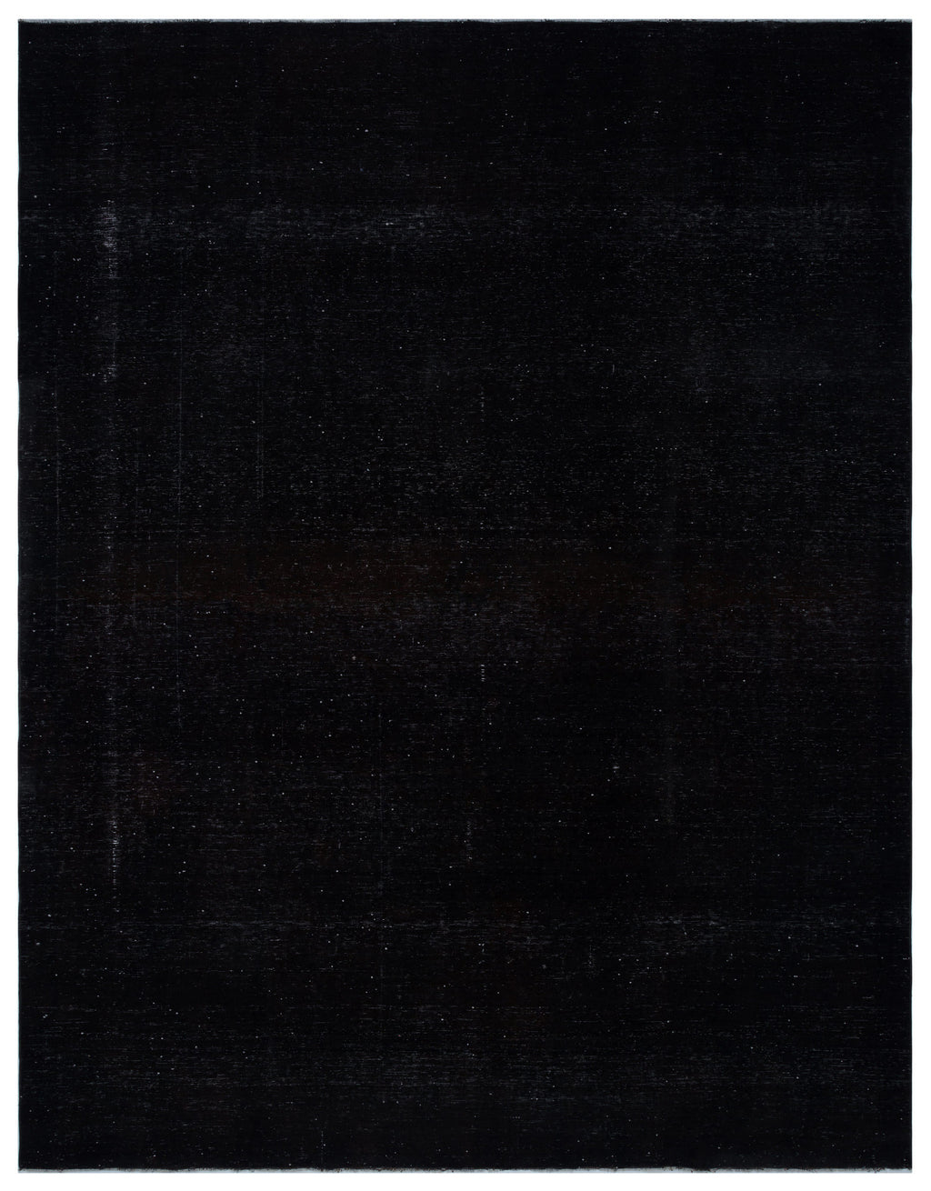 Black Over Dyed Vintage XLarge Rug 9'8'' x 12'5'' ft 294 x 378 cm