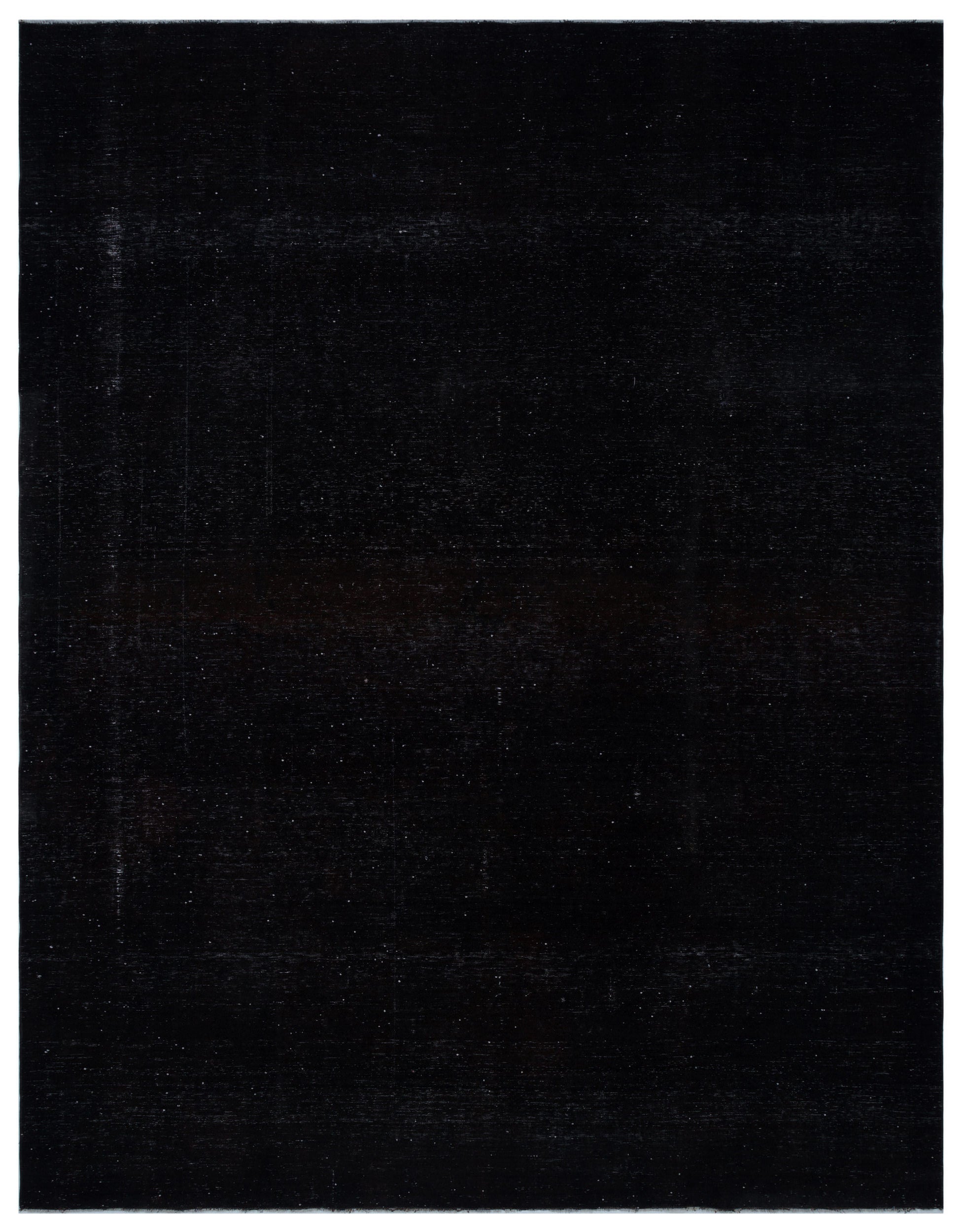 Black Over Dyed Vintage XLarge Rug 9'8'' x 12'5'' ft 294 x 378 cm