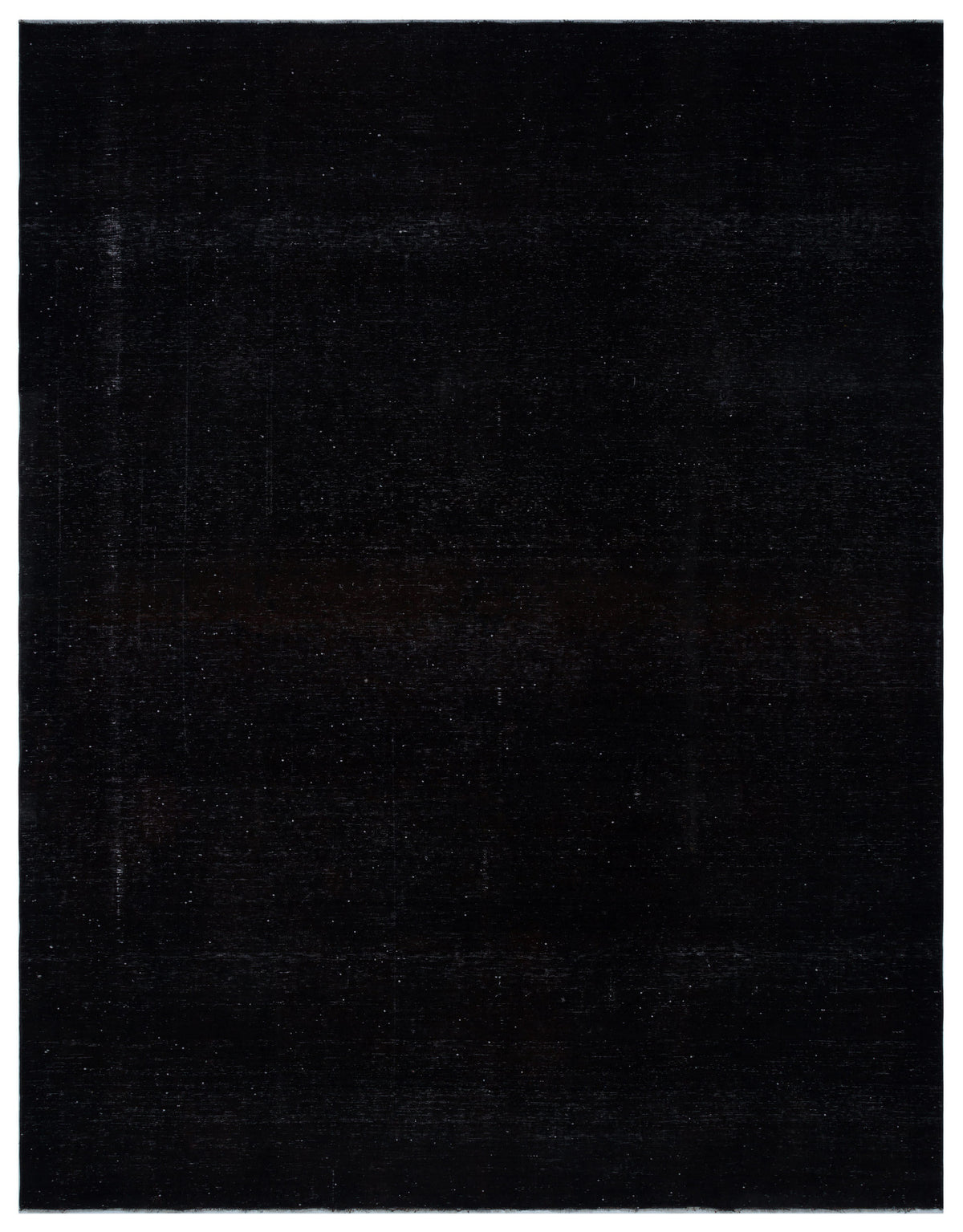 Black Over Dyed Vintage XLarge Rug 9&#39;8&#39;&#39; x 12&#39;5&#39;&#39; ft 294 x 378 cm