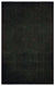 Black Over Dyed Vintage Rug 5'1'' x 8'3'' ft 156 x 252 cm
