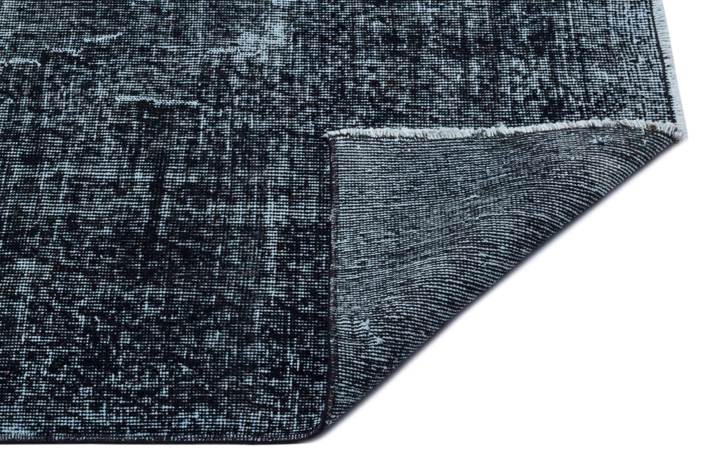 Gray Over Dyed Vintage Rug 6'10'' x 10'1'' ft 209 x 307 cm