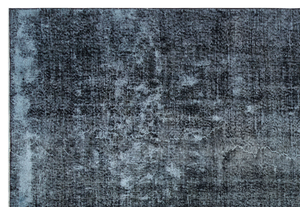 Gray Over Dyed Vintage Rug 6'10'' x 10'1'' ft 209 x 307 cm