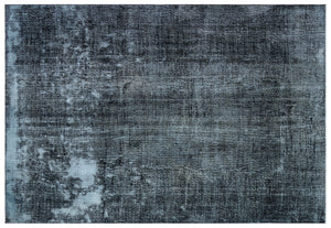Gray Over Dyed Vintage Rug 6'10'' x 10'1'' ft 209 x 307 cm