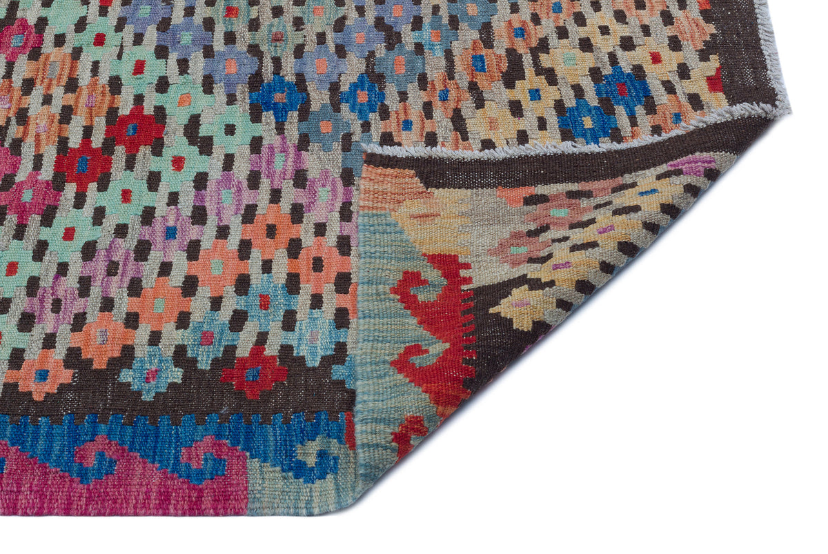 Naturel Over Dyed Kandahar Rug 6&#39;4&#39;&#39; x 7&#39;12&#39;&#39; ft 193 x 243 cm