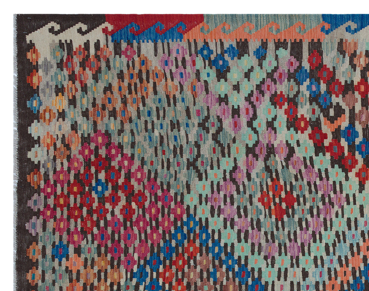 Naturel Over Dyed Kandahar Rug 6&#39;4&#39;&#39; x 7&#39;12&#39;&#39; ft 193 x 243 cm