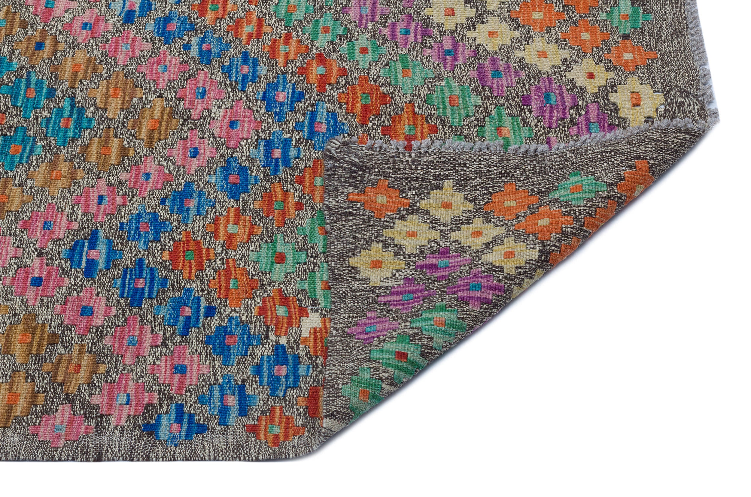Naturel Over Dyed Kandahar Rug 5'10'' x 7'11'' ft 178 x 242 cm