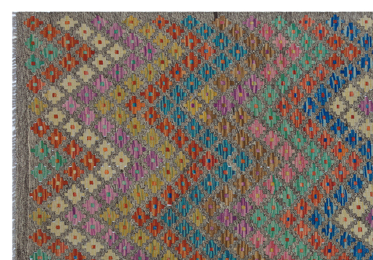 Naturel Over Dyed Kandahar Rug 5&#39;10&#39;&#39; x 7&#39;11&#39;&#39; ft 178 x 242 cm