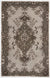 Beige Over Dyed Vintage Rug 3'11'' x 6'3'' ft 120 x 190 cm