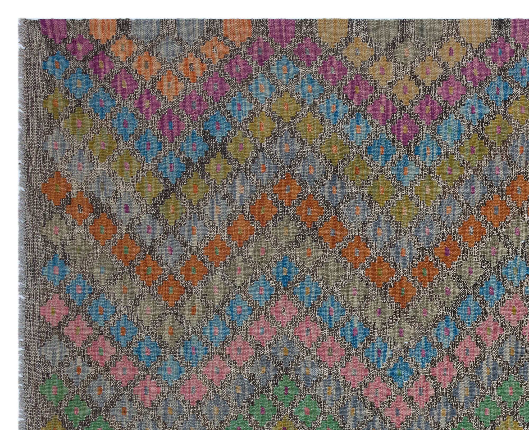 Naturel Over Dyed Kandahar Rug 5'3'' x 6'5'' ft 160 x 196 cm