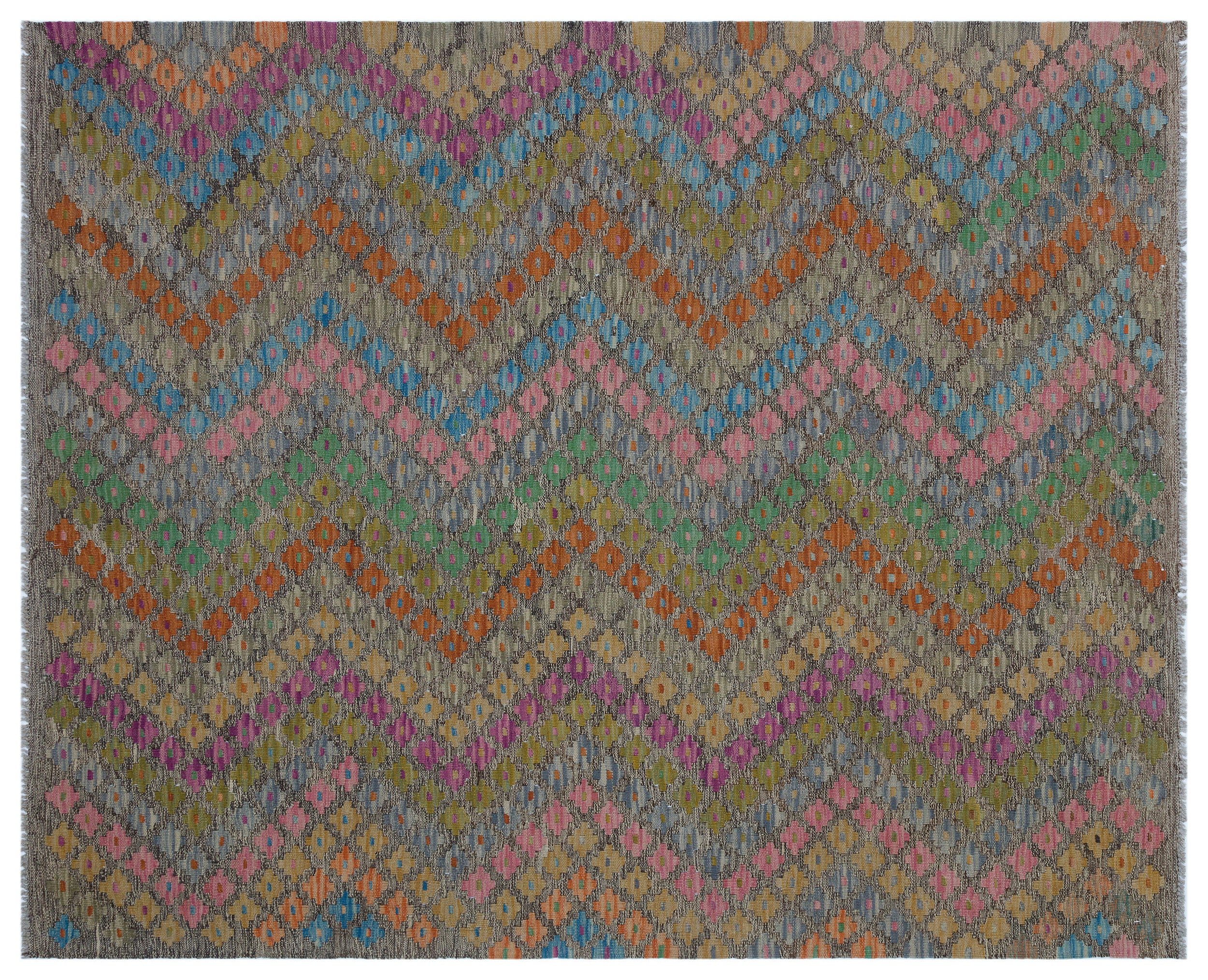 Naturel Over Dyed Kandahar Rug 5'3'' x 6'5'' ft 160 x 196 cm