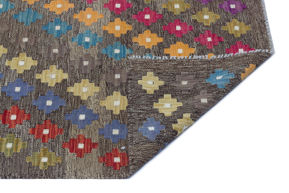 Naturel Over Dyed Kandahar Rug 5&#39;1&#39;&#39; x 6&#39;6&#39;&#39; ft 155 x 197 cm