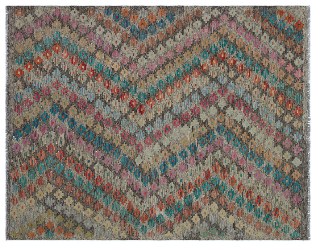Naturel Over Dyed Kandahar Rug 5'1'' x 6'5'' ft 154 x 195 cm