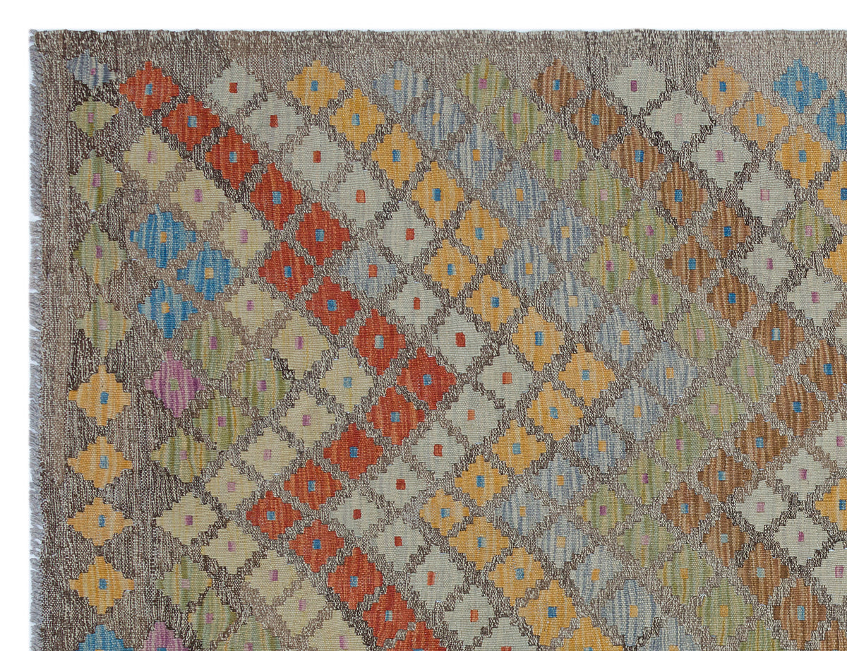 Naturel Over Dyed Kandahar Rug 4&#39;11&#39;&#39; x 6&#39;6&#39;&#39; ft 150 x 198 cm