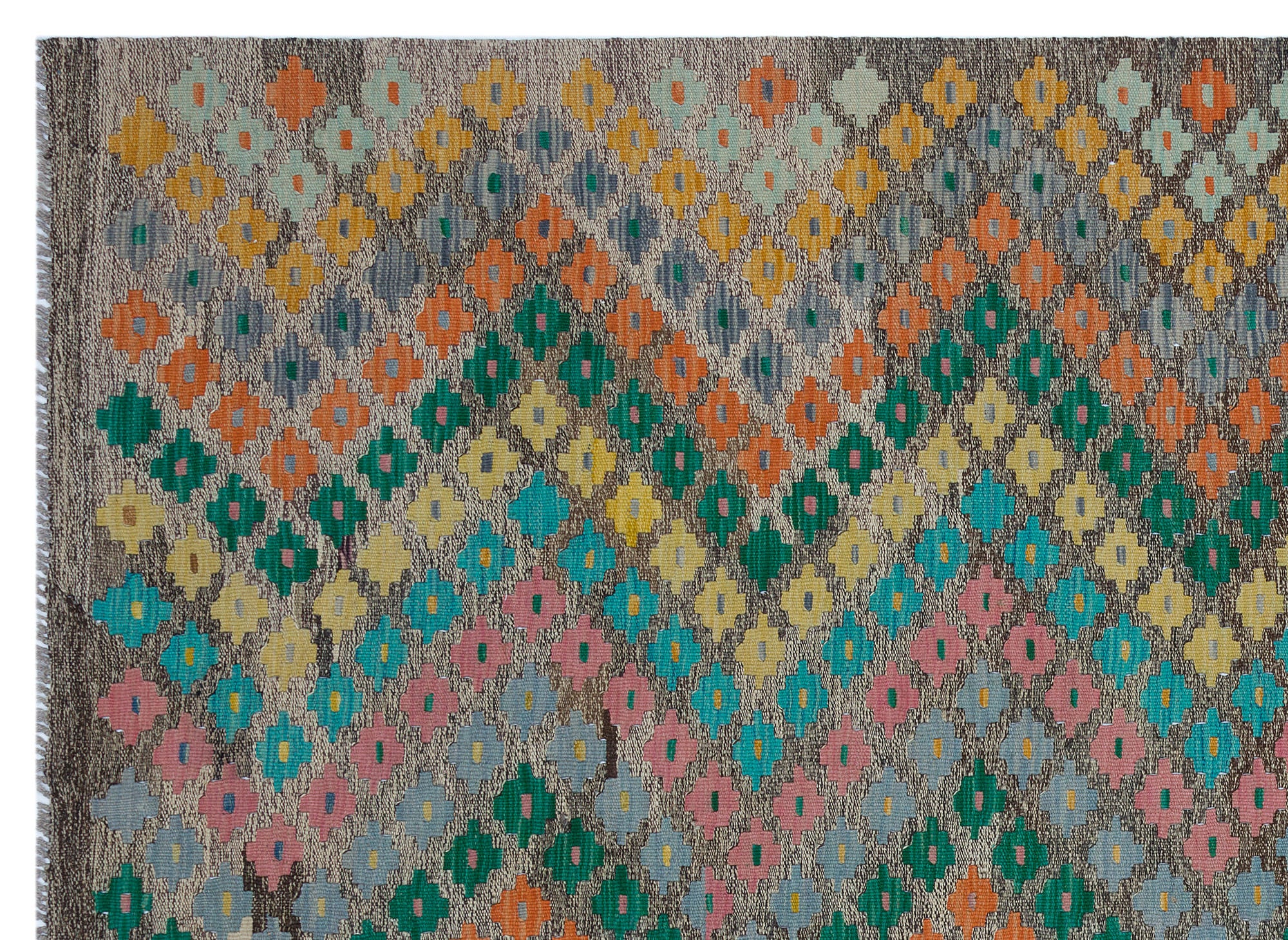 Naturel Over Dyed Kandahar Rug 5'11'' x 8'0'' ft 180 x 244 cm