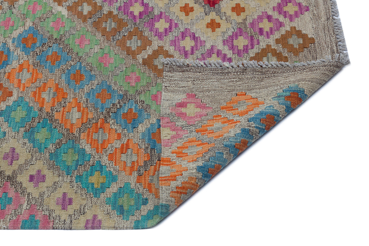 Naturel Over Dyed Kandahar Rug 5&#39;10&#39;&#39; x 7&#39;8&#39;&#39; ft 177 x 233 cm