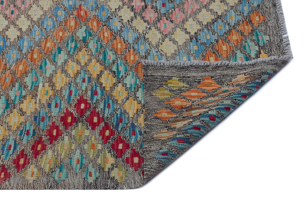 Naturel Over Dyed Kandahar Rug 6&#39;9&#39;&#39; x 8&#39;1&#39;&#39; ft 207 x 246 cm