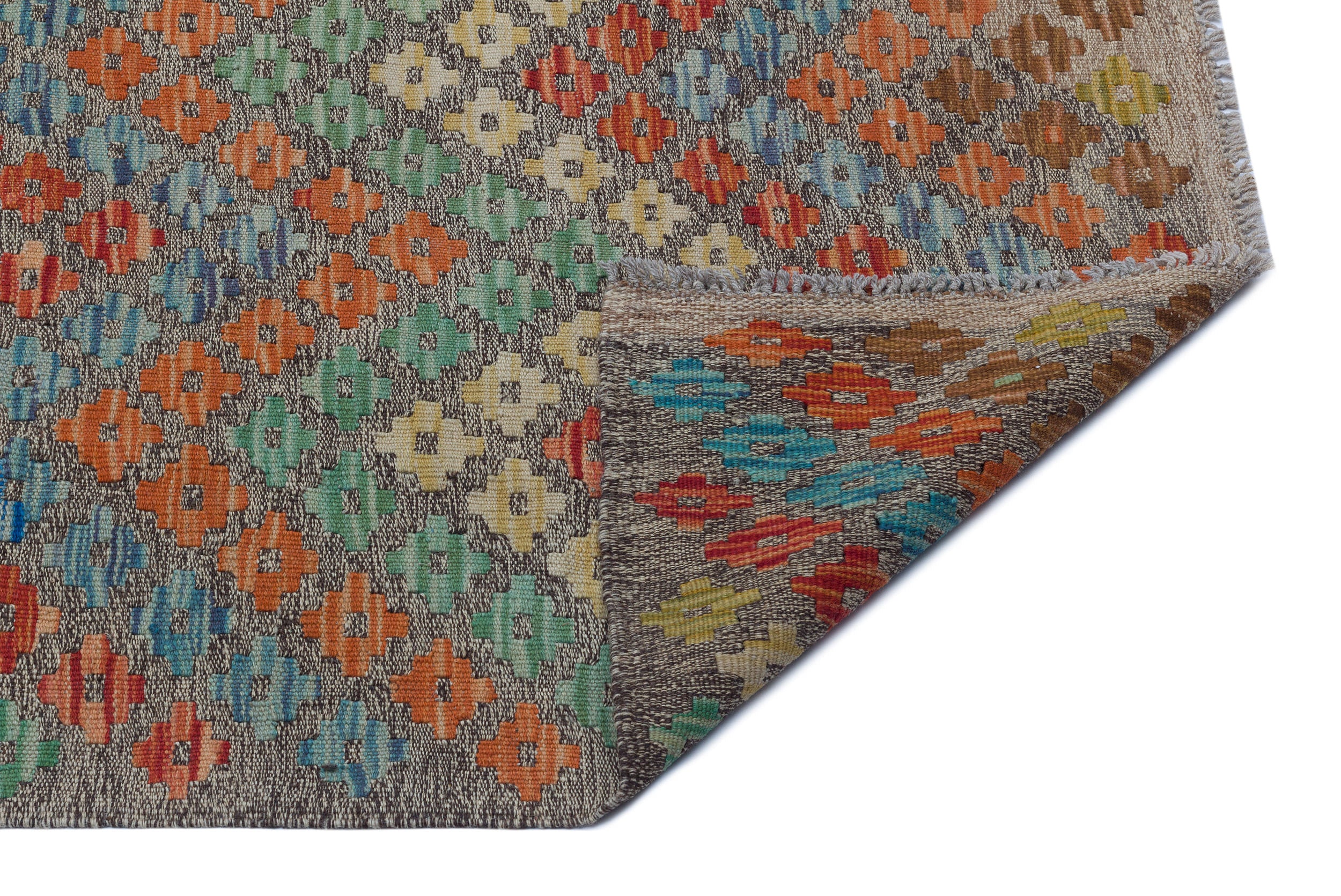 Naturel Over Dyed Kandahar Rug 5'11'' x 8'1'' ft 181 x 246 cm