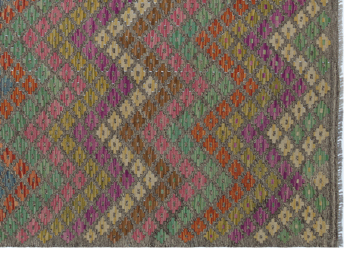 Naturel Over Dyed Kandahar Rug 5&#39;11&#39;&#39; x 8&#39;1&#39;&#39; ft 181 x 246 cm