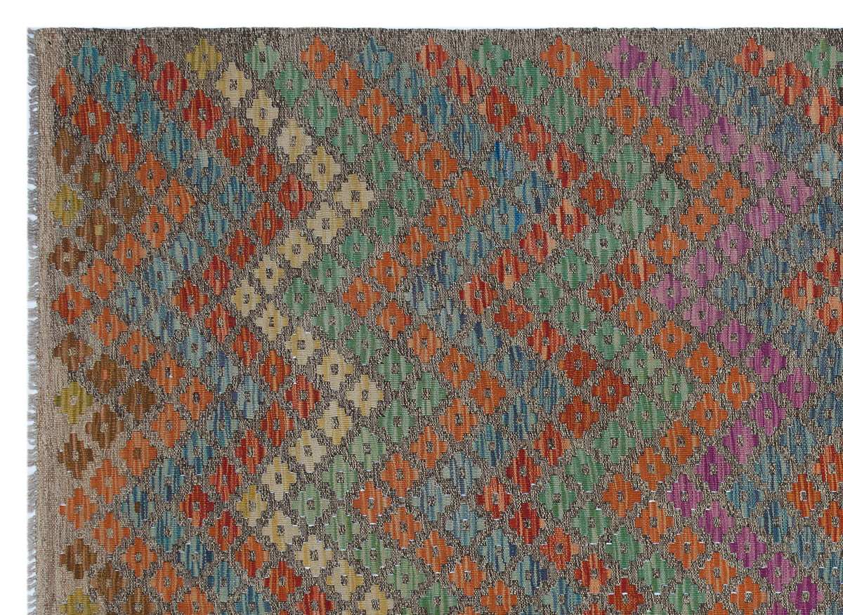 Naturel Over Dyed Kandahar Rug 5&#39;11&#39;&#39; x 8&#39;1&#39;&#39; ft 181 x 246 cm