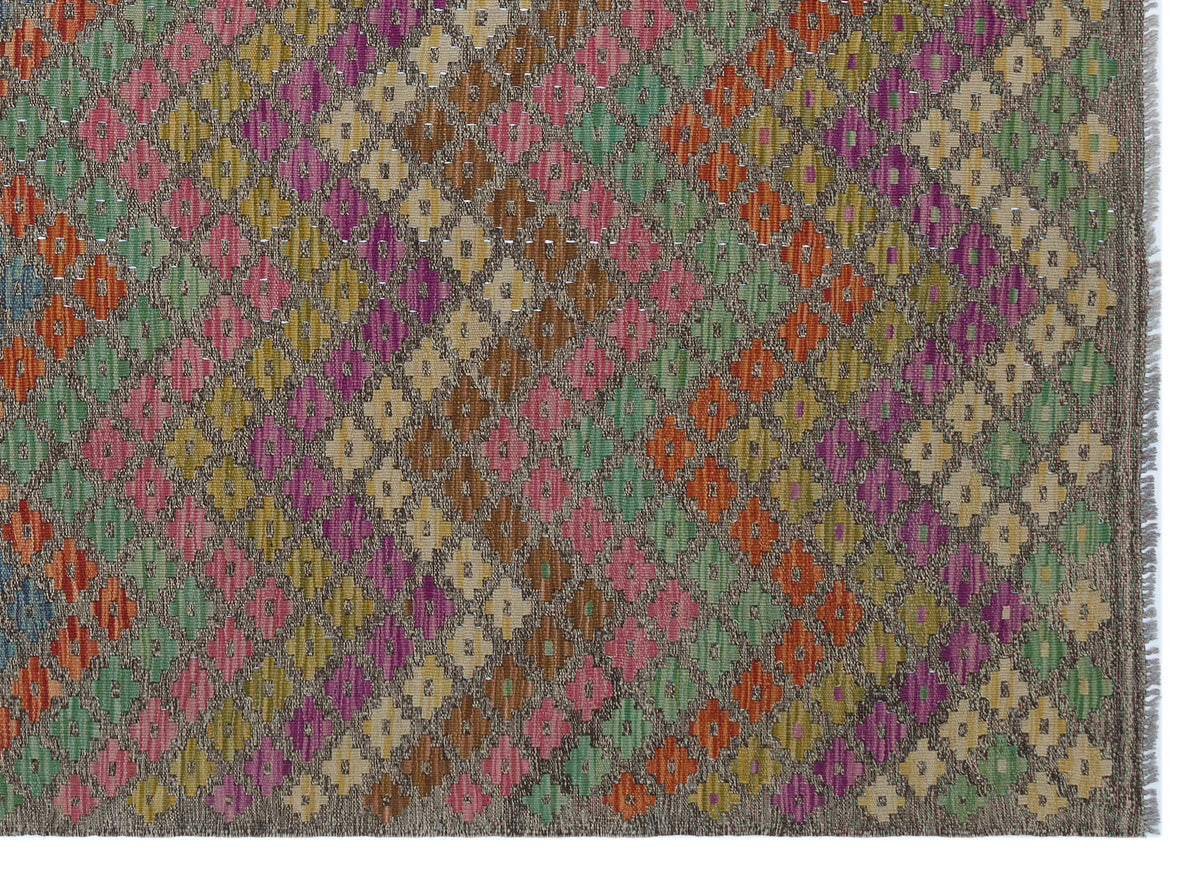 Naturel Over Dyed Kandahar Rug 5&#39;11&#39;&#39; x 8&#39;1&#39;&#39; ft 181 x 246 cm